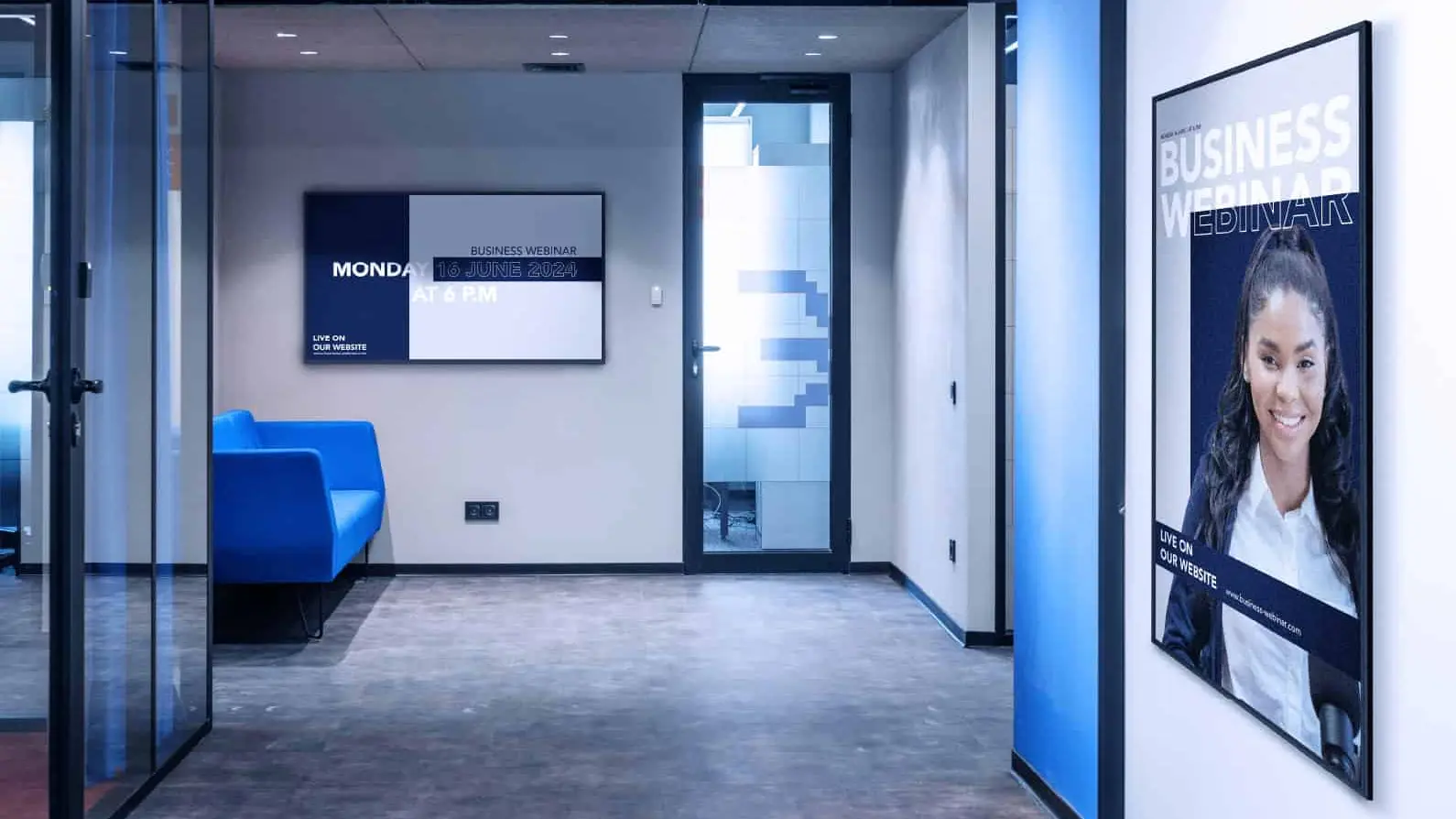 ecran communication affichage dynamique